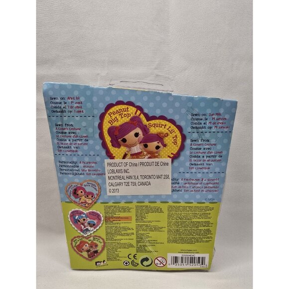 Lalaloopsy Mini Littles Sisters Squirt Lil & Peanut Big Top Sealed New Toy Doll - Picture 4 of 4